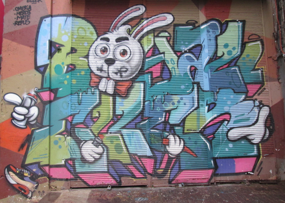 wall art (10) rabbit in istiklal
